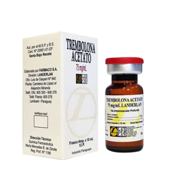 ACETATO DE TREMBOLONA 75 MG 10 ML