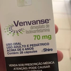 Venvanse 70mg Dimesilato de Lisdexanfetamina 28 cápsulas